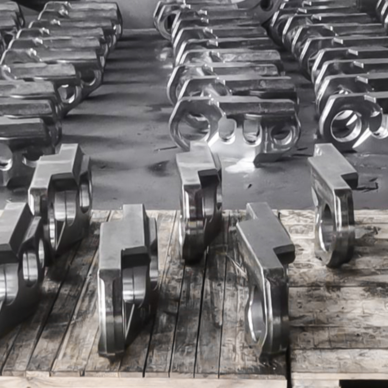 Pièces forgées de lien de voie d'excavatrice