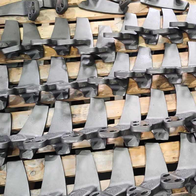 Pièces forgées de machines SS316L Pièces forgées d'essuie-glace à turbine